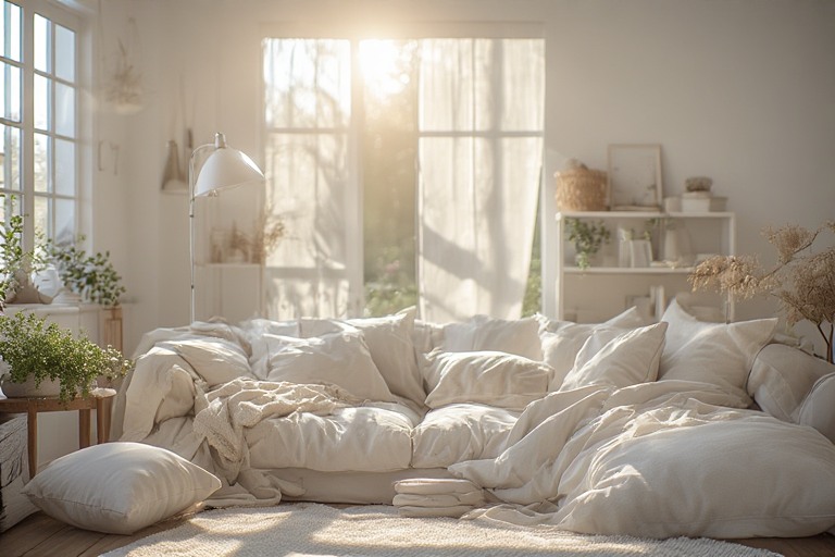 Cahaya Redup dan Plaid Hangat di Malam Hari: Ritual yang Membuat Penutup Hari Terasa Lebih Cozy